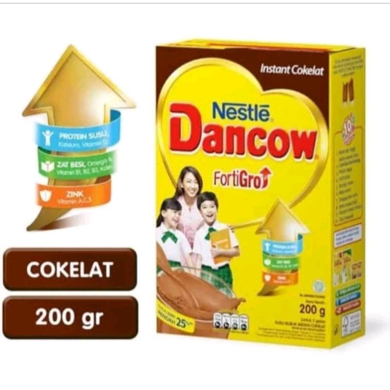 

Dancow Fortigro Susu Bubuk Cokelat 193g