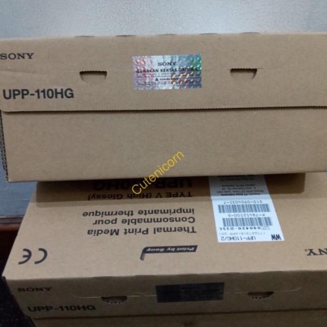 

Kertas Usg Sony Upp-110Hg Upp 110Hg Thermal Paper Kertas Print Thermal
