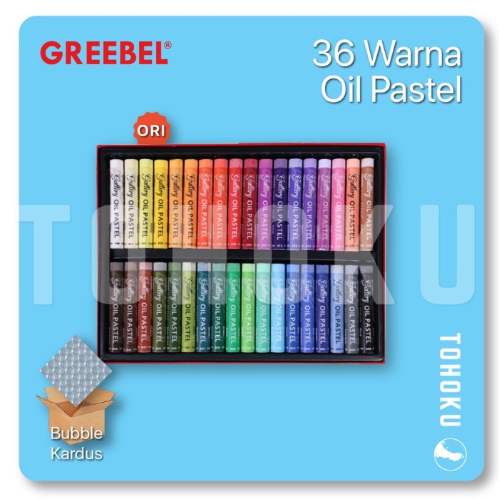 

[Pack Aman] Greebel Artist Oil Pastel - 12-24-36-48-72