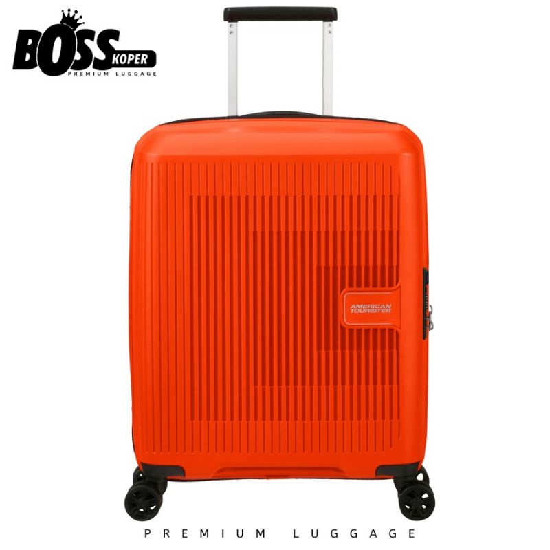 Koper 20 Inch Cabin/Kabin AMERICAN TOURISTER Hardcase Enteng Expandable + TSA Original