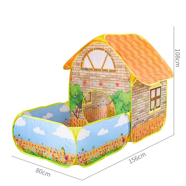 Tenda Iplay Garden House / Tenda Rumah Pagar Anak Jumbo Besar Iplay