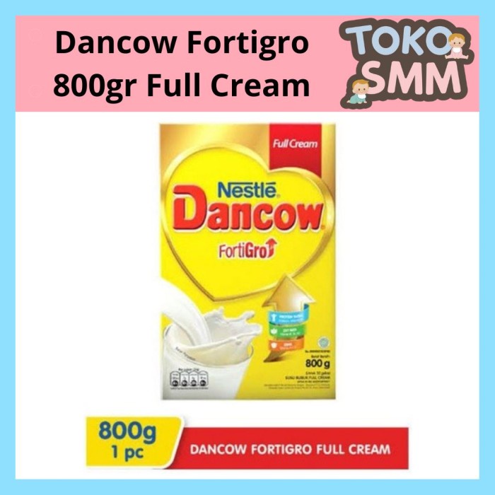 

Dancow Fortigro Full Cream Instant Coklat 800Gr Susu Anak