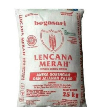 

Promo Tepung Terigu Lencana Merah Bogasari 25Kg Terbaru