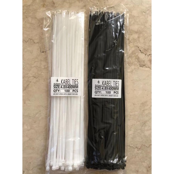 

Kabel Ties Cable Tie 4.8 X 400Mm (40Cm) Cv 400 Kualitas Baik