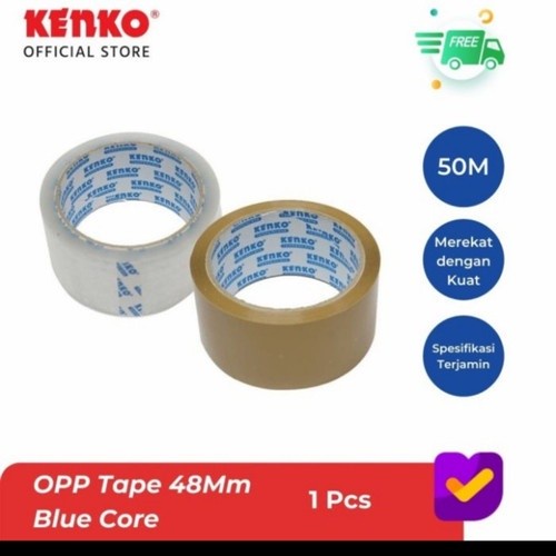 

Lakban Selotip coklat Tape Kenko High Quality Tape OPP PROMO 50