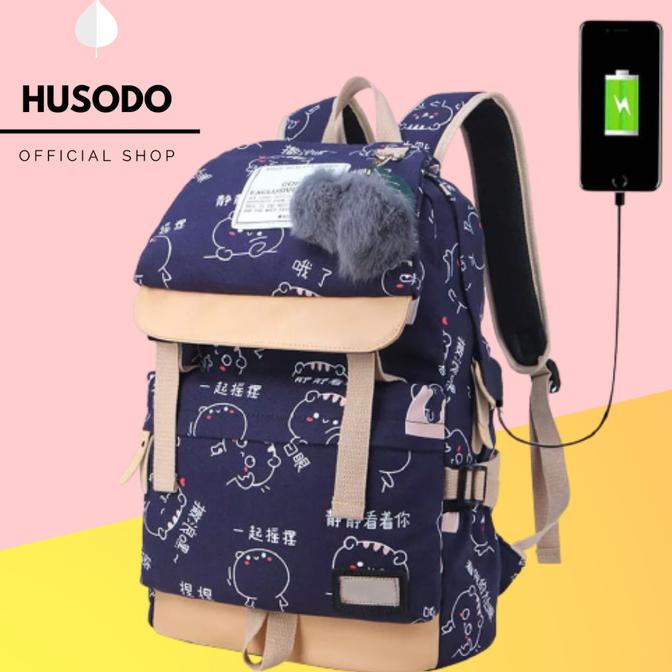 TAS ANAK SEKOLAH PEREMPUAN BTS TAS RANSEL BTS TAS GENDONG ANAK CEWEK