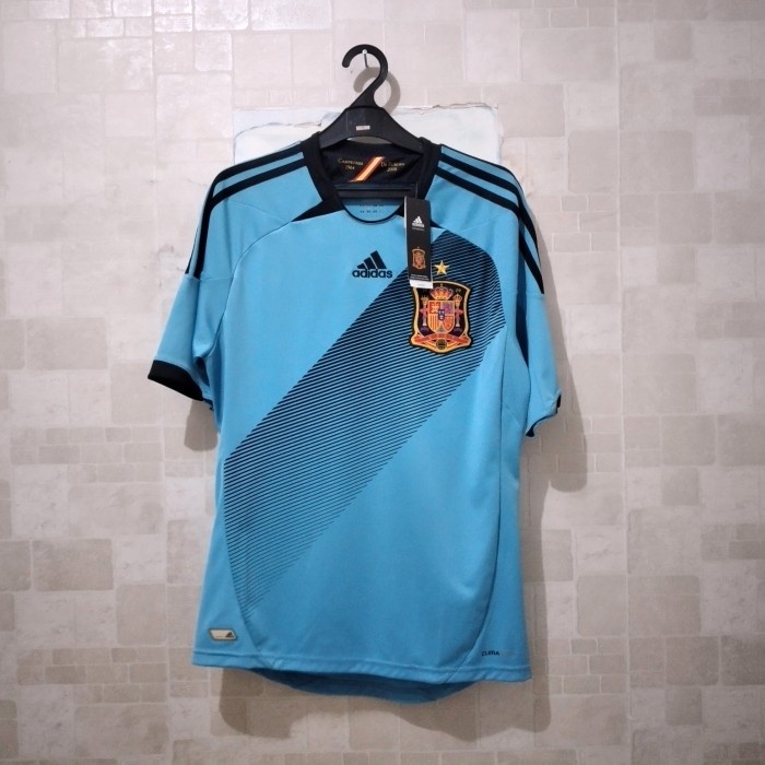 [New] Euro 2012 Winner Jersey Bola Original Adidas Spanyol Spain Bisa Gojek