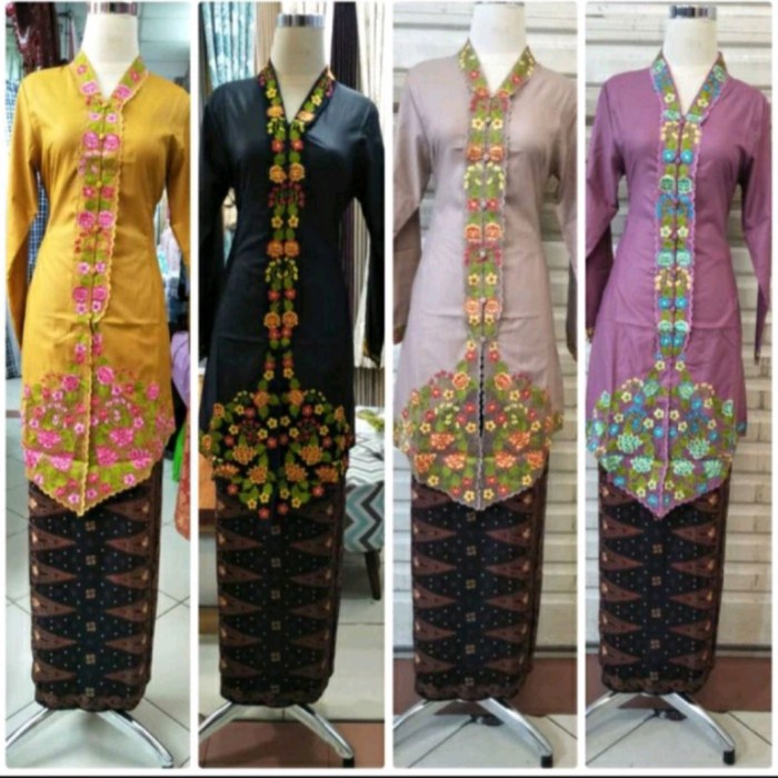 KEBAYA ENCIM MURAH/KEBAYA LENGAN PANJANG BORDIR/KEBAYA MUSLIM