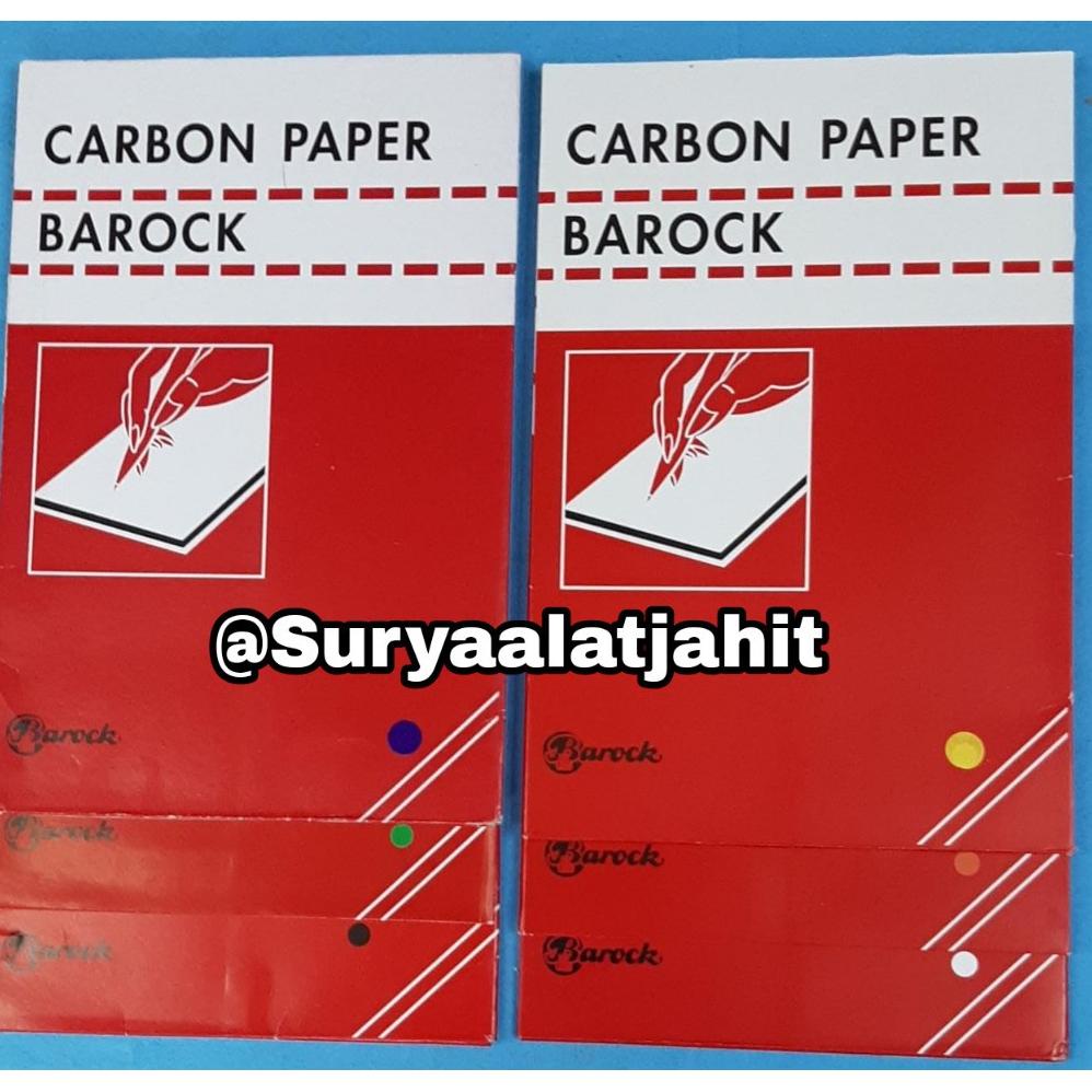 

Flash Sale Karbon Paper jahit Barock @1Pak =rp.22.500/+/-50lembar
