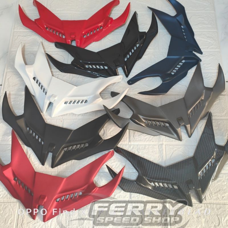 Winglet Vario 125 new , Vario 150 new / Wingled winglet plastik abs Vario 125 150 new / Winglet carb