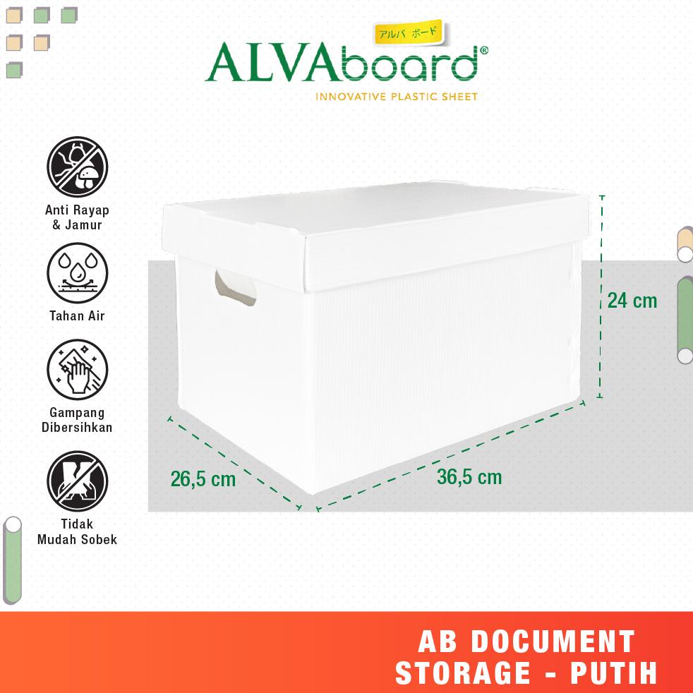 

Big Sale - ALVAboard Box Dus Kotak Arsip Dokumen File Kantor Ukuran 36,5 x 26,5 x 24 Cm ..