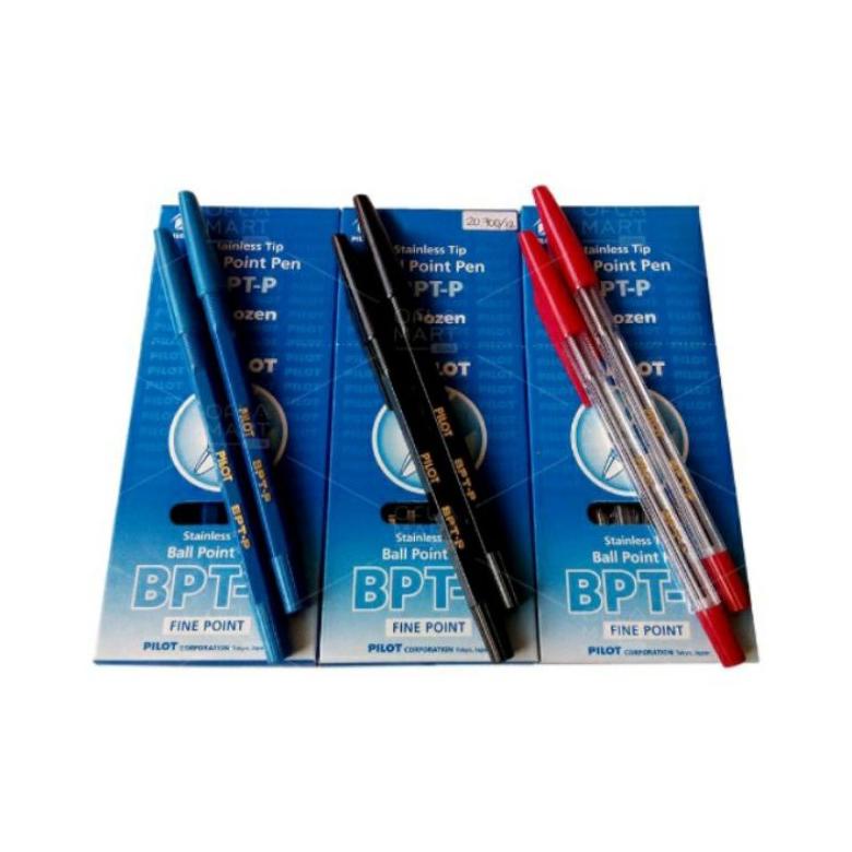 

COD Pen Pilot Ball point pen / Pulpen Pilot BPT-P 1pak (12pcs) Termurah