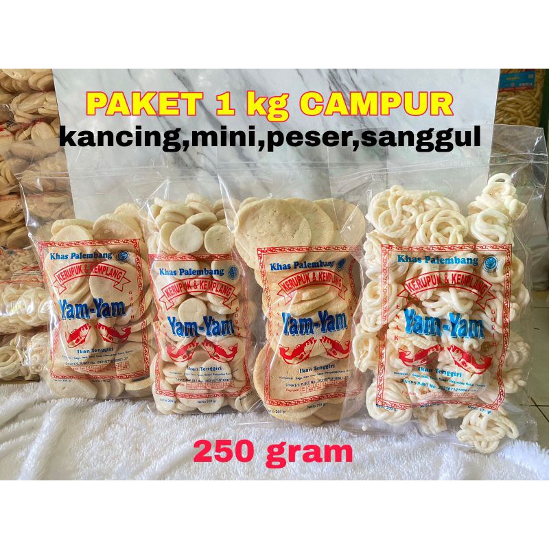 

PAKET 1 kg CAMPUR ikan super tenggiri