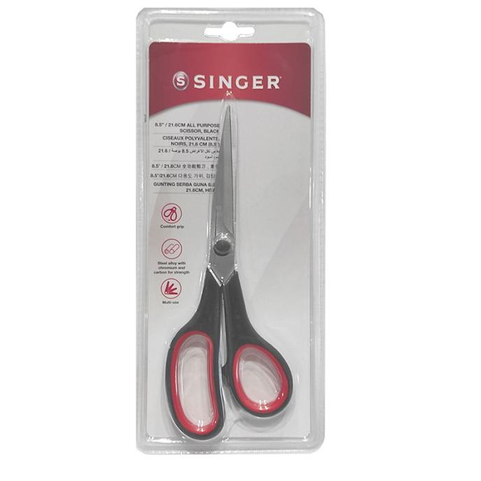 

Singer 8.5" Gunting Potong Bahan Kain Merk Singer All Purpose Scissors Kode 247