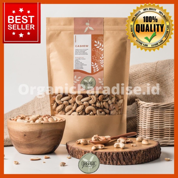 

Kacang Mede Panggang Fresh Asin 500 Gr / Roasted Cashew Salty 500 Gr