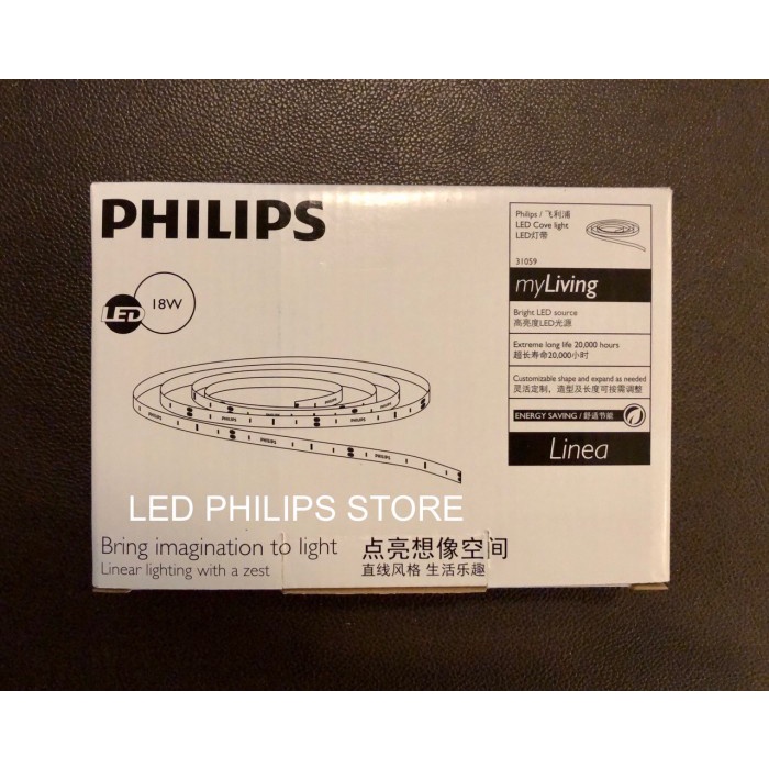 Philips Led Strip Linea 5 Meter 5Meter Kuning 31059 (Termasuk Adaptor)