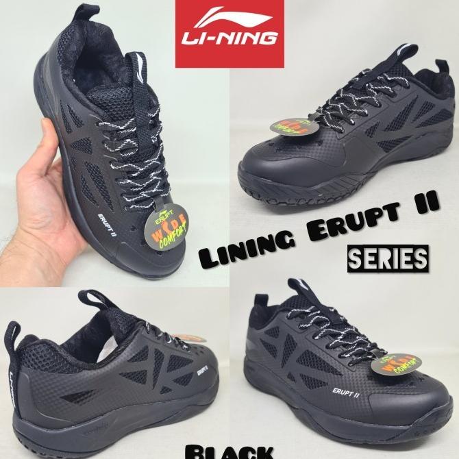 Barang Terlaris Sepatu Badminton Lining Erupt Ii / 2 Wide Series Berryandano