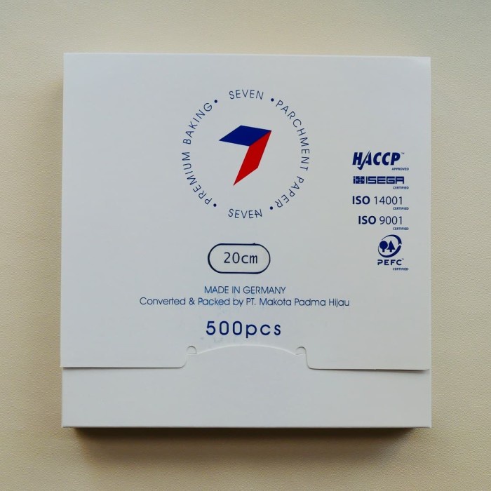 

✅Termurah Baking Paper Seven Round 20 Cm 500 Pcs Limited