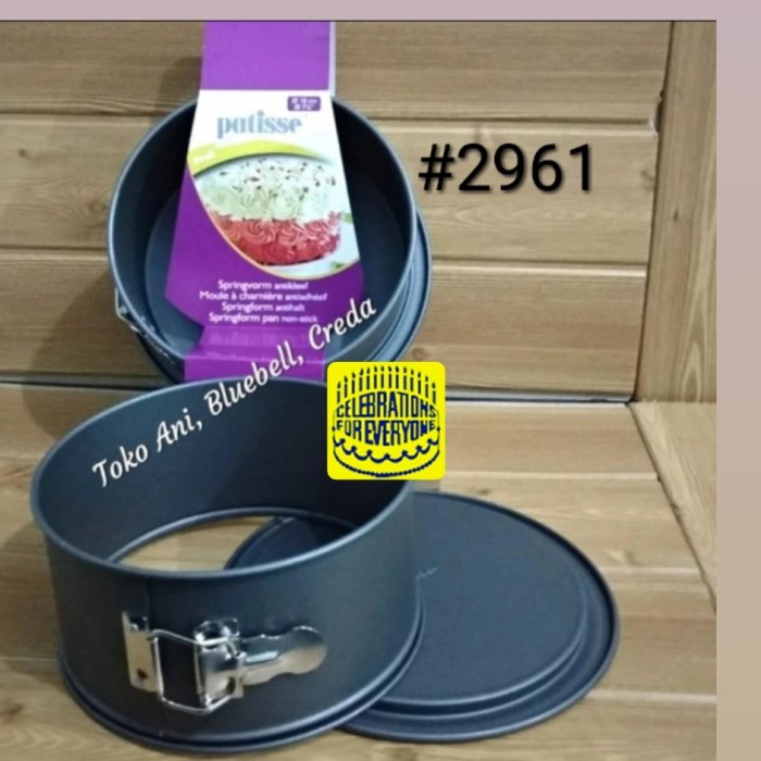 

✅Termurah Patisse Deep Springform Pan 18Cm H 8.5Cm Limited