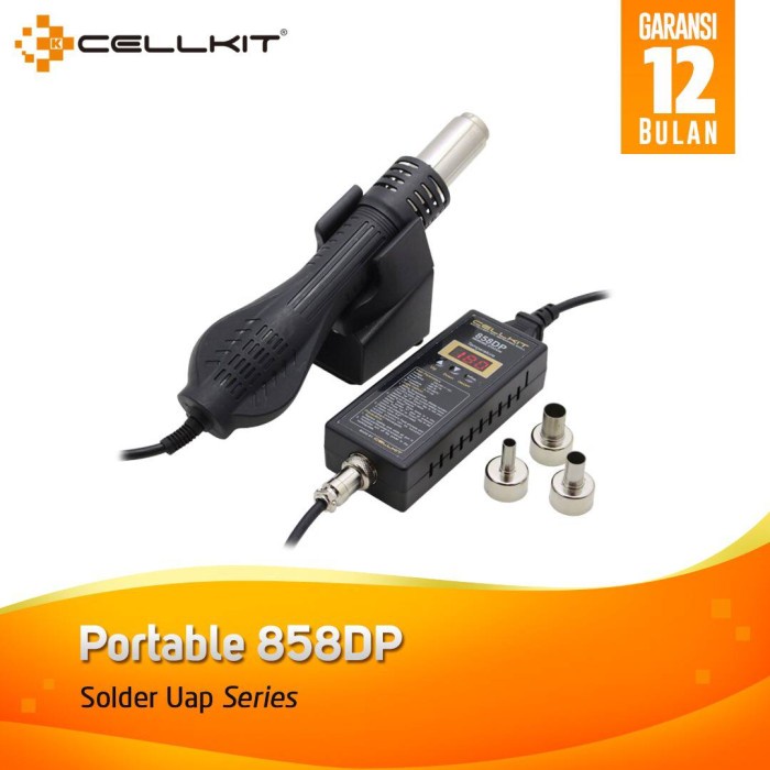 ✅New Solder Uap / Blower Portable Cellkit 858Dp Original Terbaru