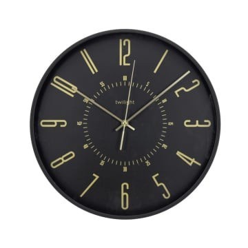 ✅Ready Jam Dinding Besar Cantik Ukuran 40Cm - Hitam Bisa Sameday