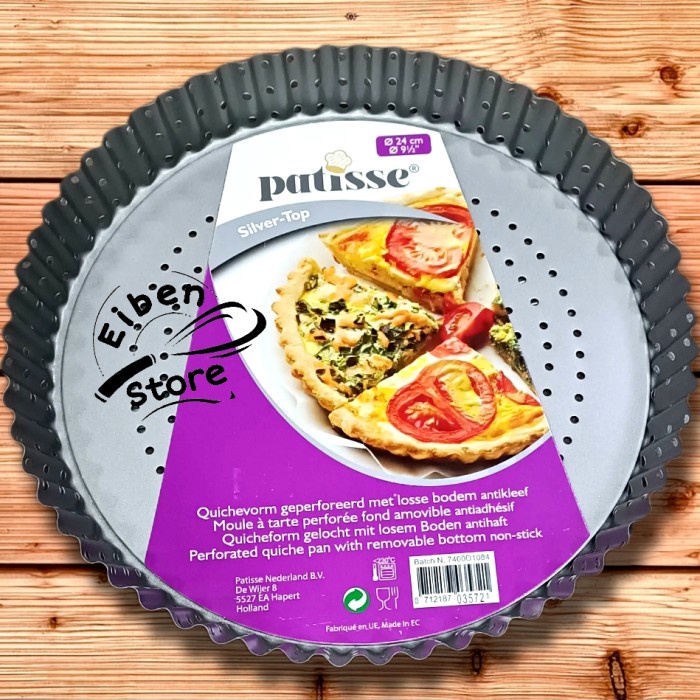 

✨Baru Patisse Perforated Quiche Pan W/ Removable Bottom O 24Cm Terbatas
