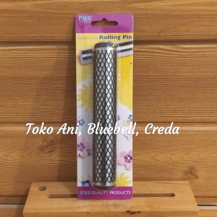 

✅Termurah Pme Rolling Pin Stainless Steel Diamond Shape 15 X 25 Cm Limited