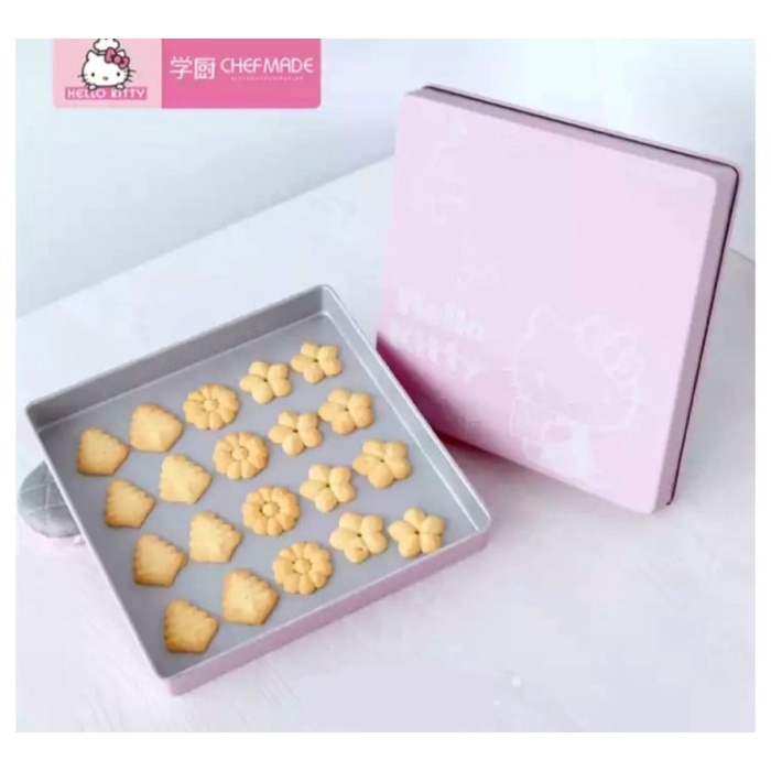 

✅Termurah Chefmade Kt7024 - Loyang Square Cake Pan Hello Kitty 11 Non Stick Terbatas