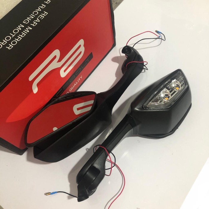 ✨COD Spion Sen Led Aerox 155 Spion Lipat Aerox 155 Kaca Spion Aerox 155 Diskon