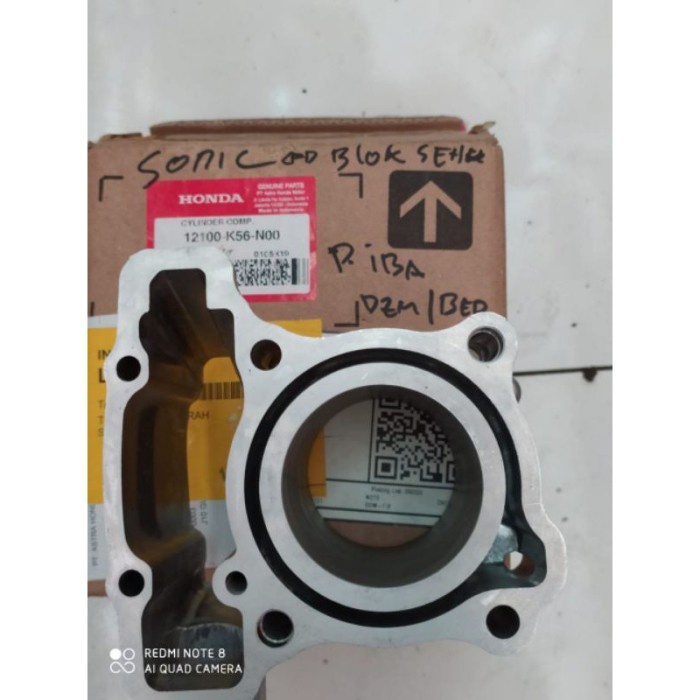 ✨New Ori Cylinder Comp Blok Cylinder Cb150R Led Cbr150R Led Supra Gtr Sonic 150 Diskon