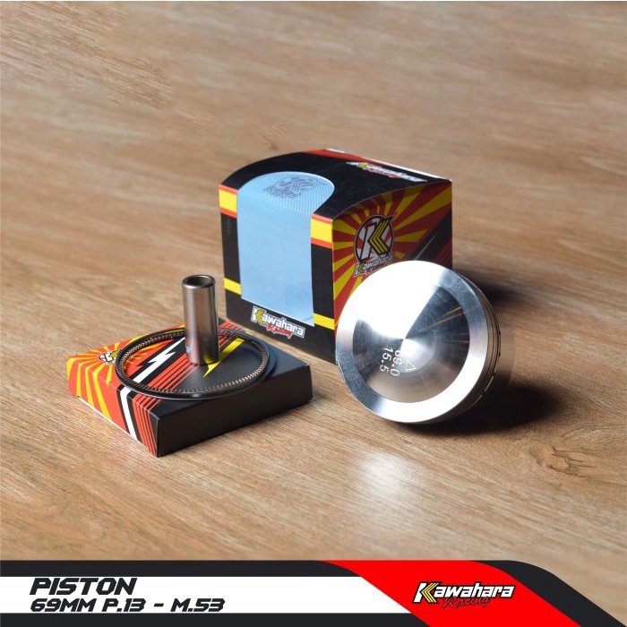 ✨Ori Seher / Piston 69 Mm Pin 13 Boreup Jupiter - Beat - Supra Kawahara Diskon