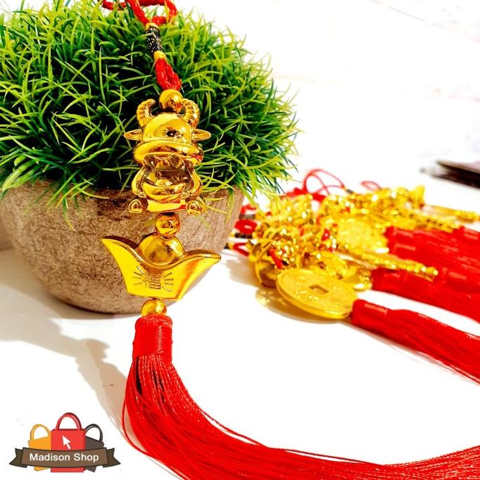 

Best Seller Sale Gantungan Imlek Kerbau Emas Dekorasi Parcel Hiasan Imlek Grosir Pengiriman Cepat