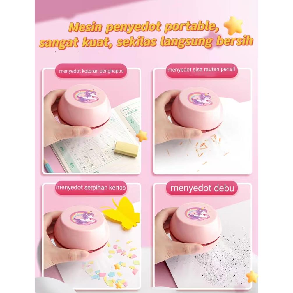 

MURAH Electric Stationery Set / Set Alat Tulis Elektrik Rautan Penghapus Vacuum Pensil 11 In 1 COD