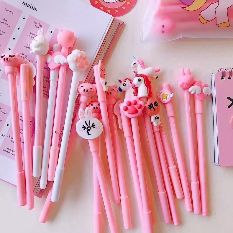 

TERMURAH ELFYDO HL0078 Pena Set Karakter Cartoon Isi 20 Pcs Plus Pouch Transparant Pulpen Set PROMO