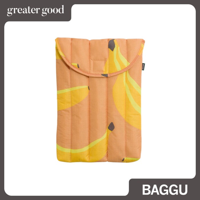 Promo Baggu - Puffy Laptop Sleeve 13" In Banana