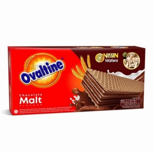 

OVALTINE NISSIN WAFER CHOCO 150GR /BOX