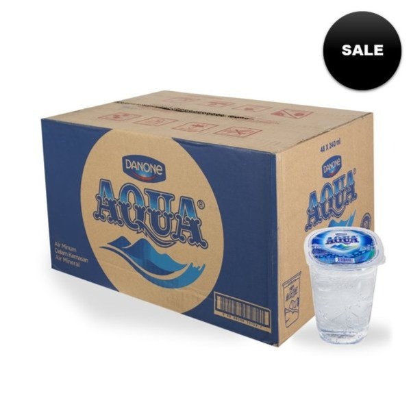 

AQUA AIR MINUM GELAS 220ML /DUS