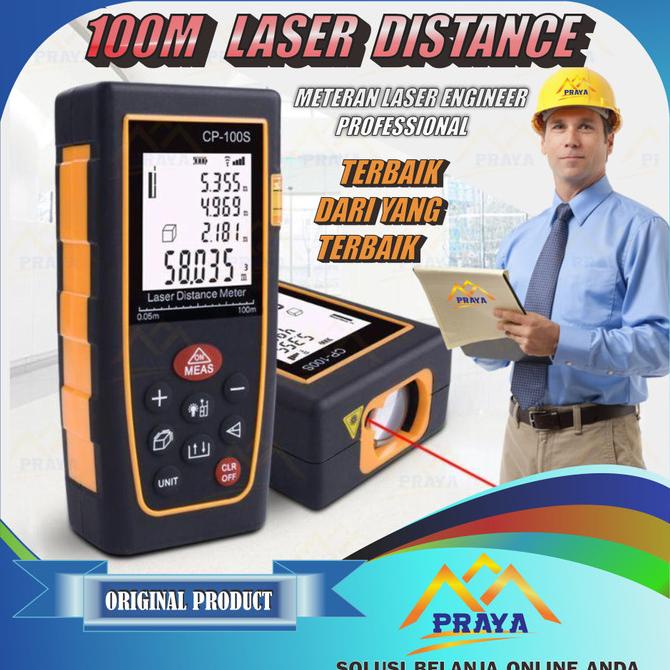 100m laser distance meter / meteran laser / rangefinder / 100 meter