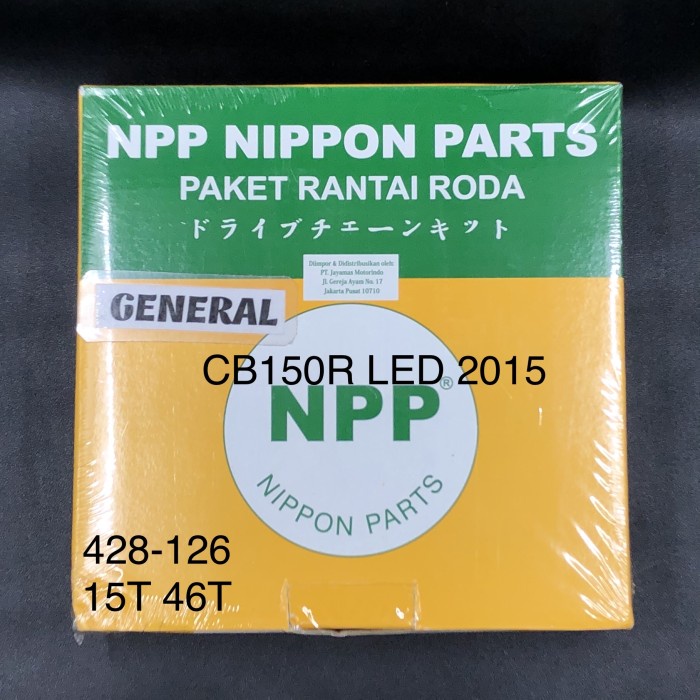 ✨Original Gearset Npp Cb150R Led 2015 Cb 150 R Gear Set Girset Paket Rantai Bisa Sameday