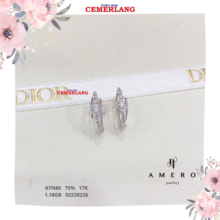 ✨Termurah Anting Amero 750 17K N86 1.18 02230226 Limited