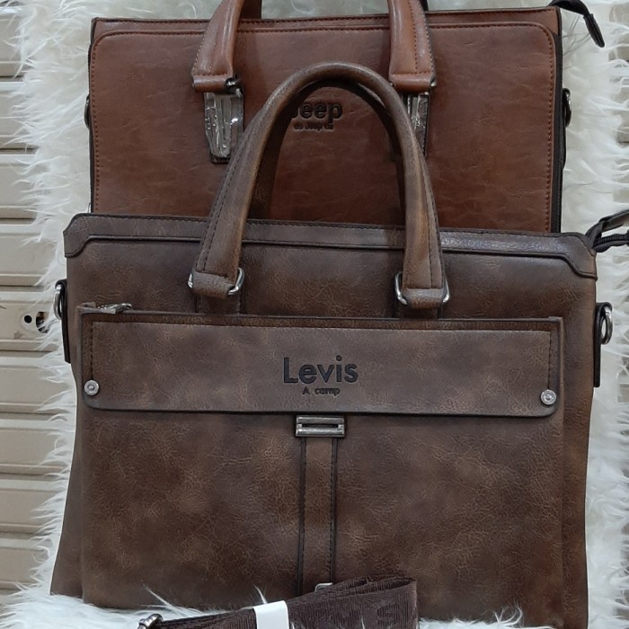 ✨Ready Tas Kerja Pria Levis Kantor Bisa Gojek