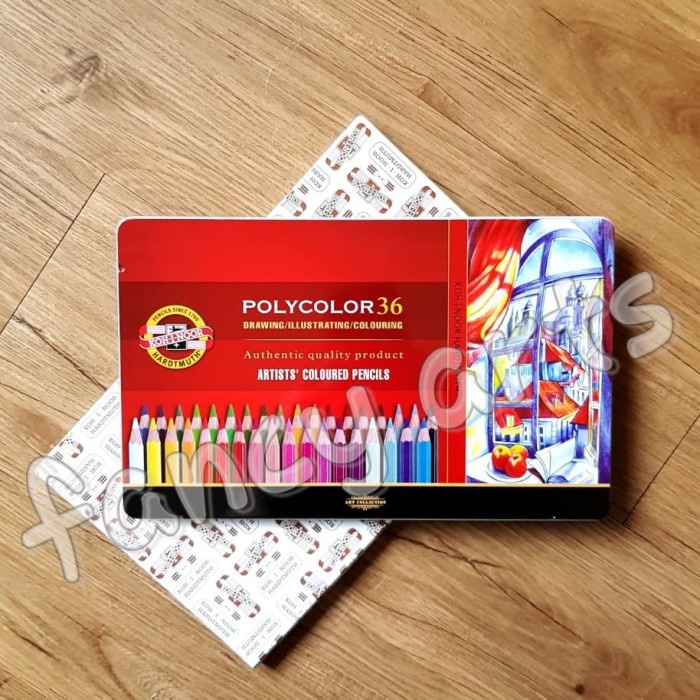 

✨Sale Koh I Noor Polycolor 36 Artists' Coloured Pencils Bisa Gojek