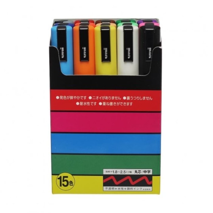 

✨Sale Uni Posca Paint Marker Pc-5M-15C Bisa Gojek
