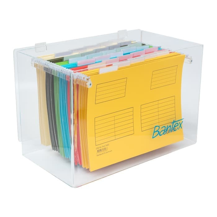 

✨Sale Acrylic Suspension Box A4 Bantex 1666 Bisa Sameday
