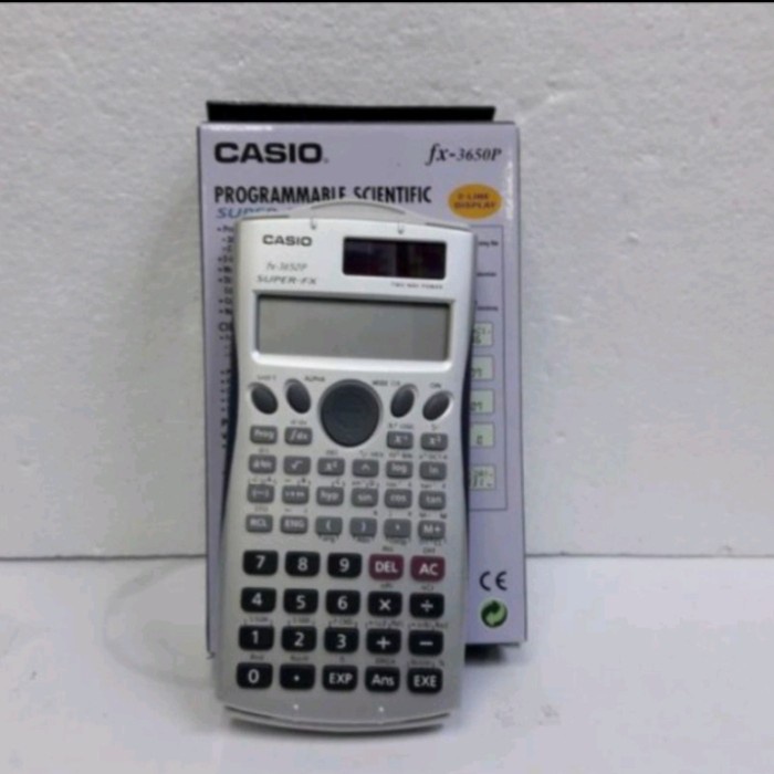 

✨Sale Casio Scientific Calculator Fx 3650 P Kalkulator Limited