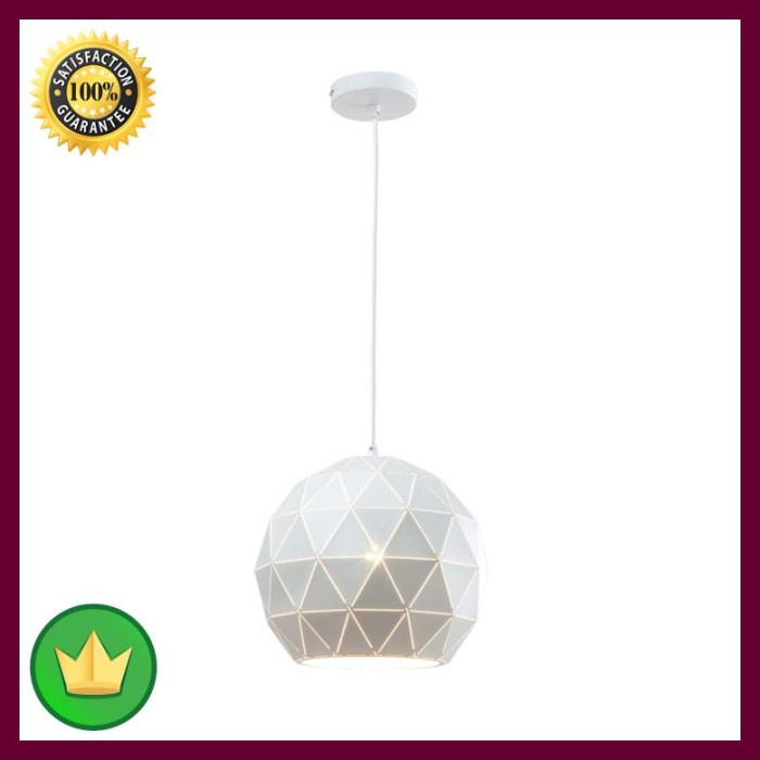 

✨Sale Eglare Prisma Lampu Gantung Hias 30X26 Cm - Putih Terbatas