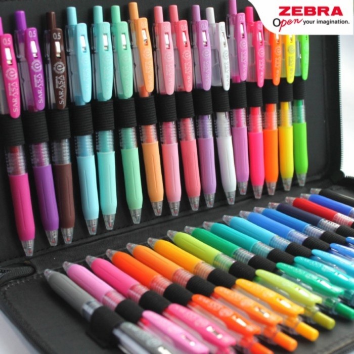 

✨Sale Original Zebra Sarasa Clip Set 47 Piece Bisa Sameday