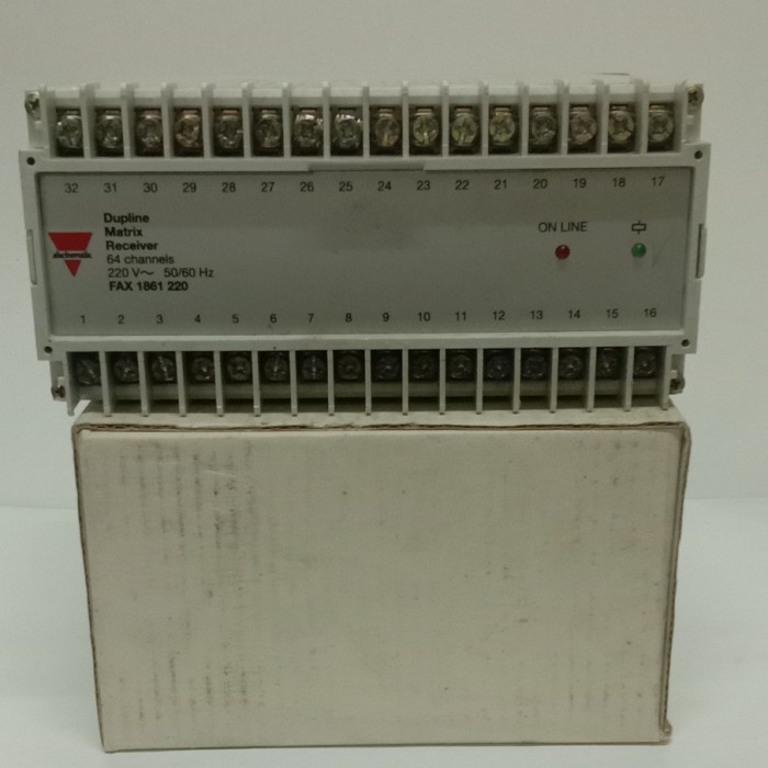 

✨Sale Electomatic Dupline Matrix Receiver Fax 1861 220 220V Terbaru
