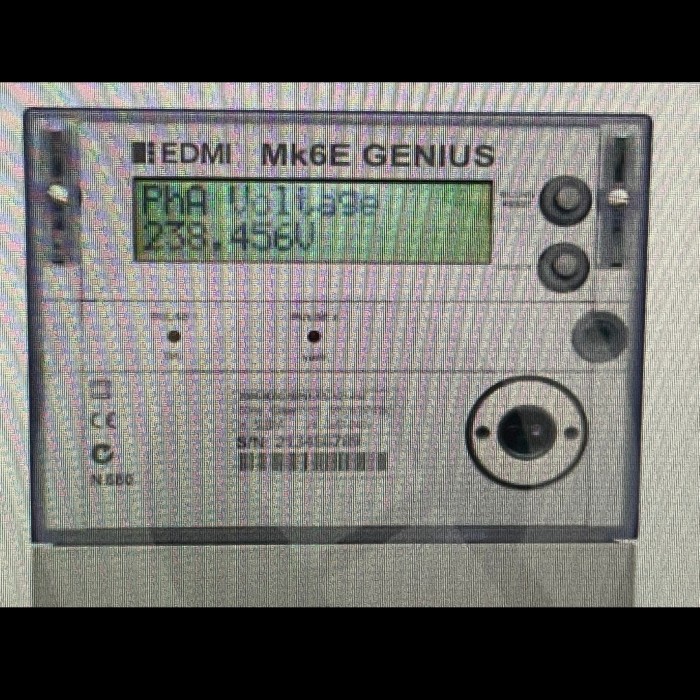 ✨Ori Kwh Meter 3 Phase Mk6E N80 510A Edmi Berkualitas