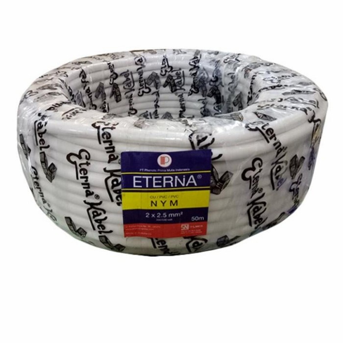 ✨Ori Kabel Eterna 2X25/1 Roll Kabel Tembaga Eterna/Eterna 2X2.5 Limited